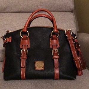 Dooney & Bourke pebble grain Bristol satchel